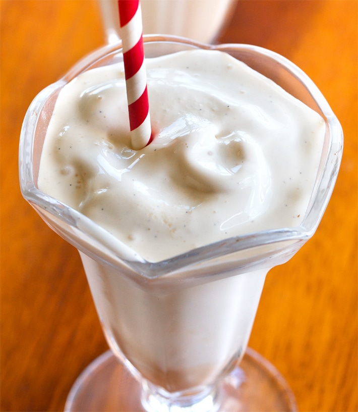 Vegan Vanilla Milkshake Vegan Vanilla Milkshake