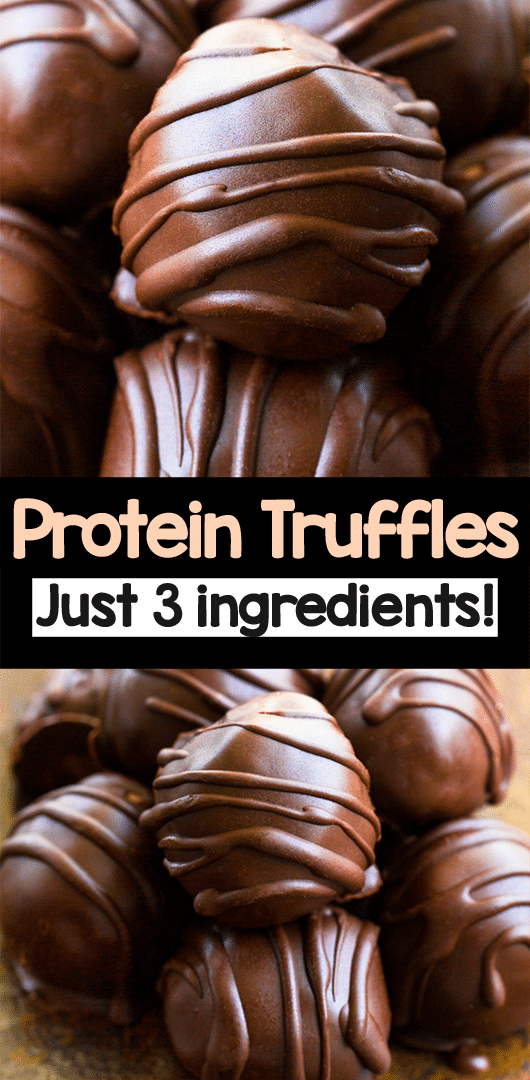 3 Ingredient Chocolate Protein Balls 3 Ingredient Chocolate Protein Balls