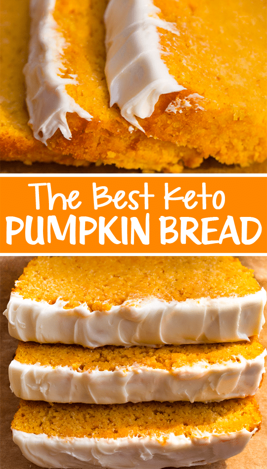 Low Carb Pumpkin Loaf (Keto Recipe) Low Carb Pumpkin Loaf (Keto Recipe)