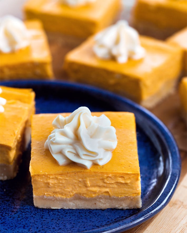 Easy Pumpkin Cheesecake Bars Easy Pumpkin Cheesecake Bars