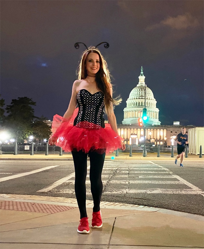 Katie Halloween Ladybug Costume Katie Halloween Ladybug Costume