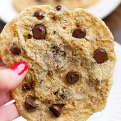 Microwave Chocolate Chip Cookies