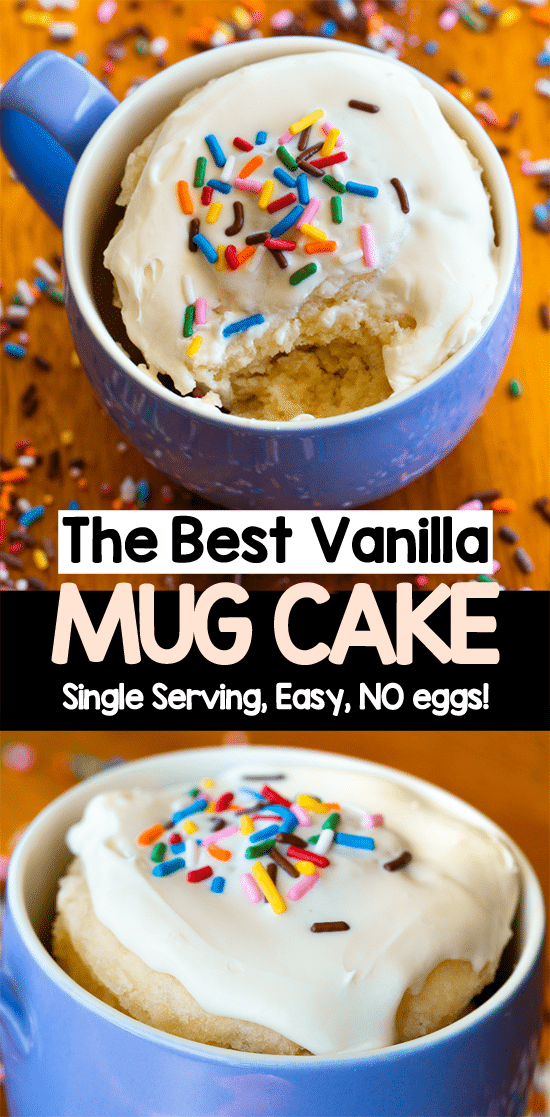 Microwave Vanilla Mug Cake Recipe Microwave Vanilla Mug Cake Recipe