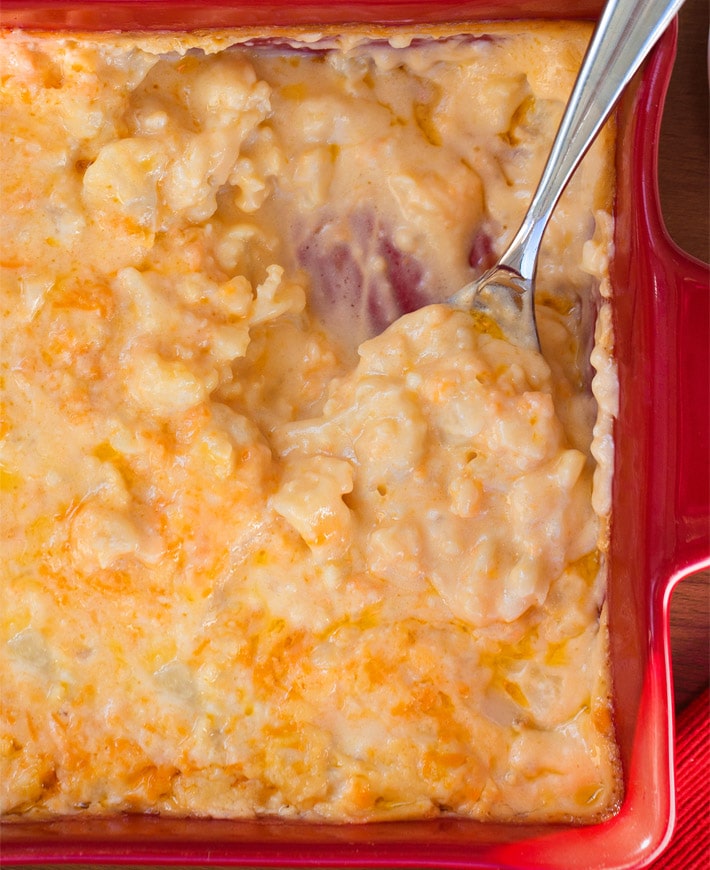 Baked Cauliflower With Cheese Baked Cauliflower With Cheese