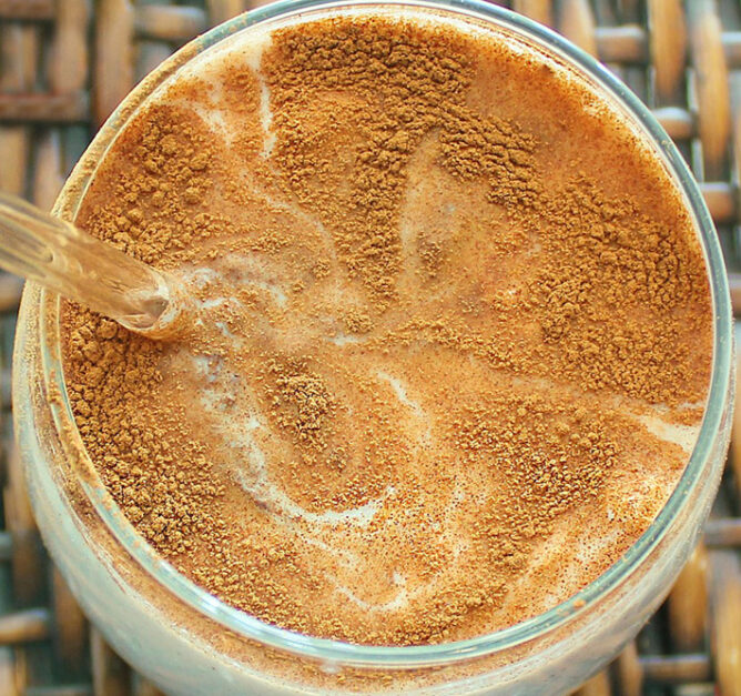 Healthy Vegan Eggnog