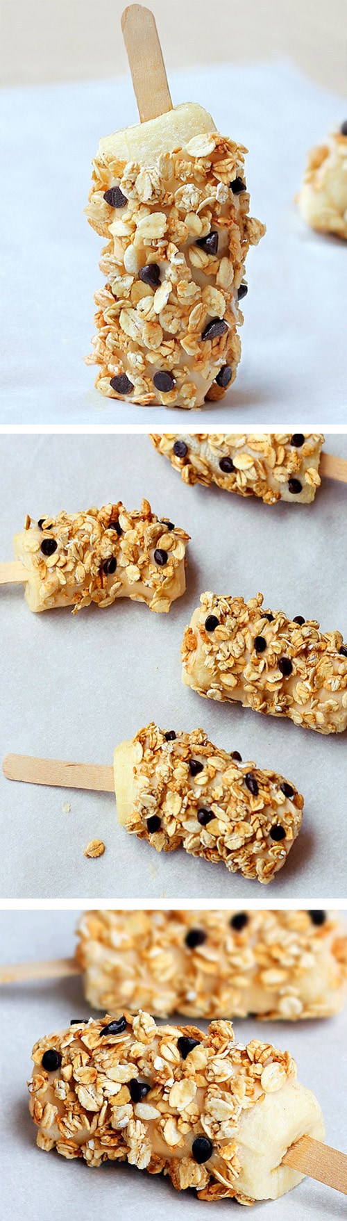 Healthy Snack Or Breakfast Banana Pop Recipe Healthy Snack Or Breakfast Banana Pop Recipe