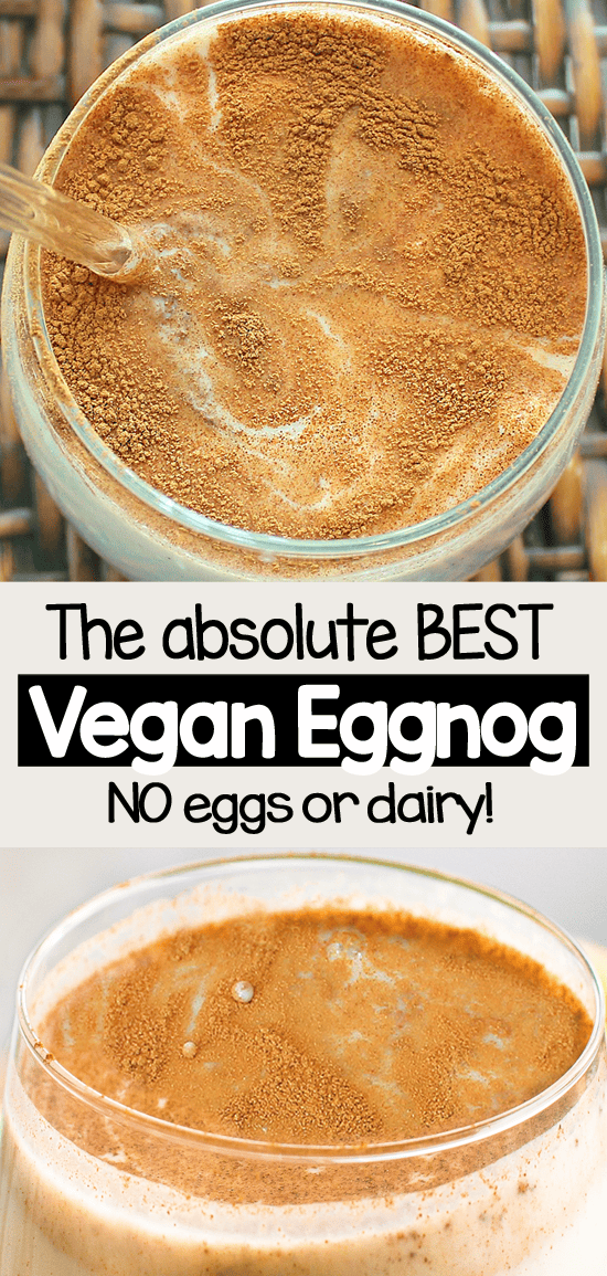 The Best Vegan Eggnog Recipe (Easy, High Protein Holiday Drink) The Best Vegan Eggnog Recipe (Easy, High Protein Holiday Drink)