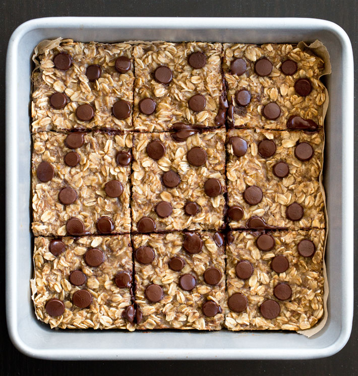 Banana Baked Oatmeal Bars Banana Baked Oatmeal Bars