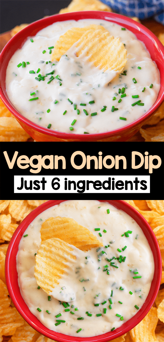 French Onion Dip Vegan Appetizer For A Party French Onion Dip Vegan Appetizer For A Party