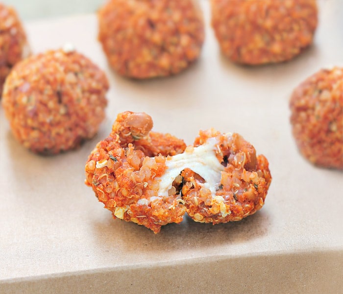Quinoa Pizza Balls Quinoa Pizza Balls
