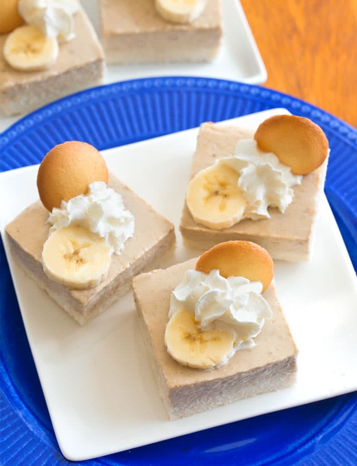 Banana Cheesecake Bars Banana Cheesecake Bars