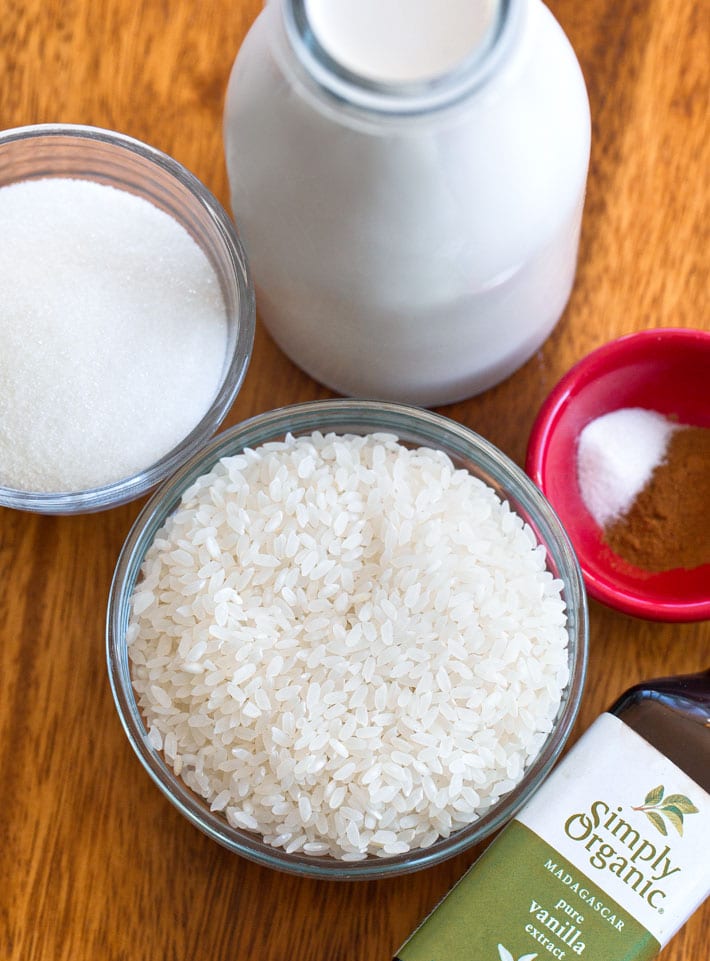 Rice Pudding Ingredients Rice Pudding Ingredients