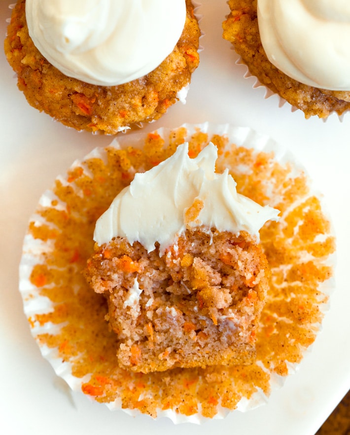 Gluten Free Frosted Carrot Cupcake Gluten Free Frosted Carrot Cupcake