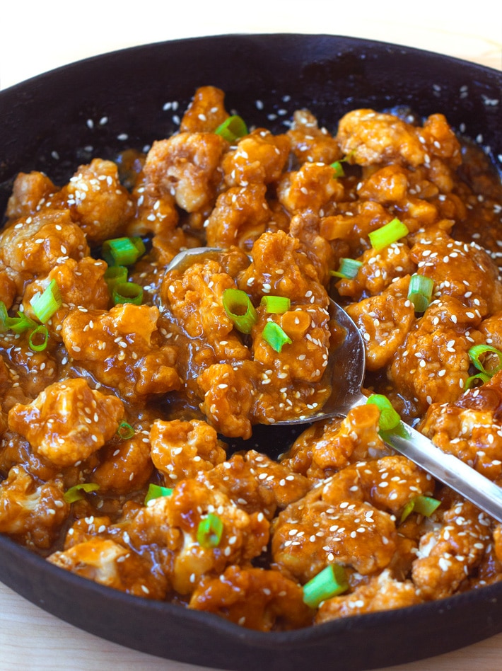 Sesame Cauliflower Dinner Idea Sesame Cauliflower Dinner Idea