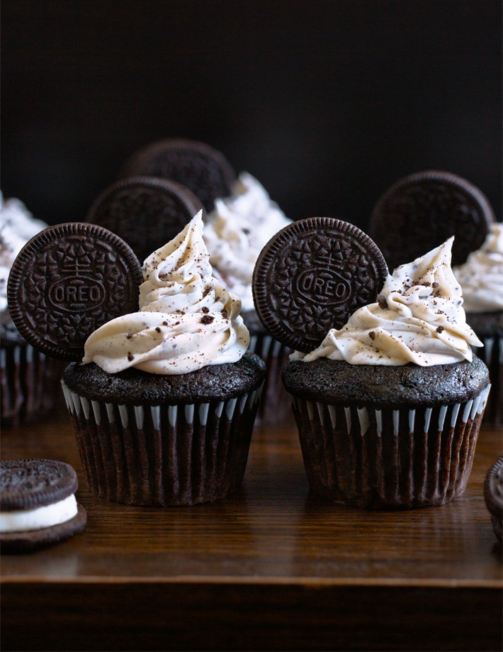 Chocolate Oreo Cupcakes Chocolate Oreo Cupcakes