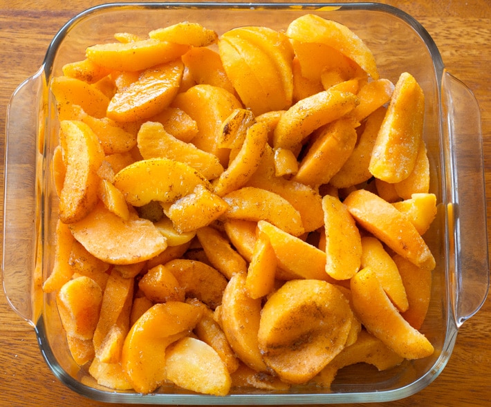 Peach Crumble 8x8 Pan Peach Crumble 8x8 Pan