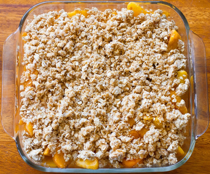 Peach Crumble Recipe Peach Crumble Recipe