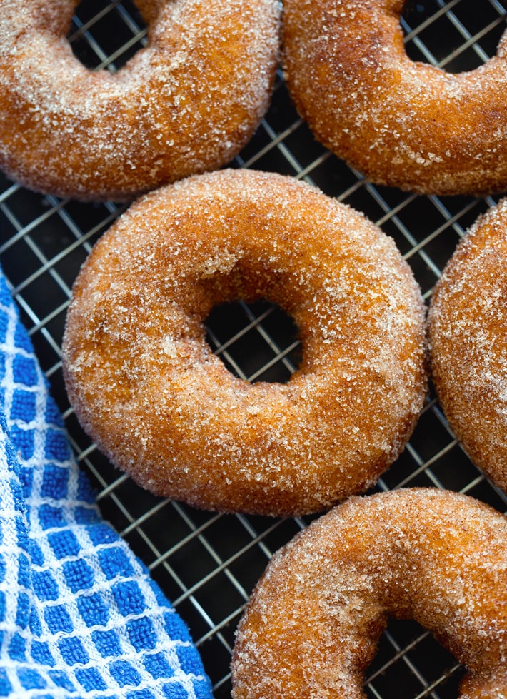 Baked Cinnamon Donuts Baked Cinnamon Donuts