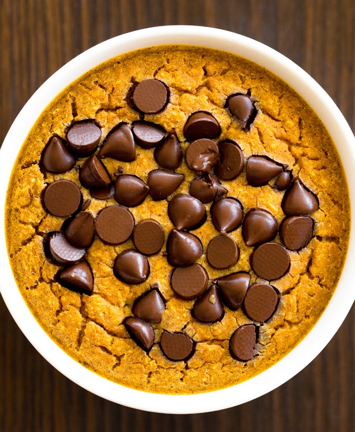 Baked Pumpkin Oats Baked Pumpkin Oats