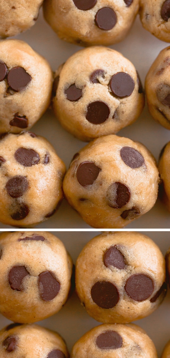 No Bake Cookie Dough Balls No Bake Cookie Dough Balls