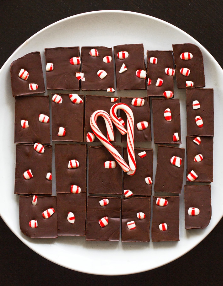 Chocolate Peppermint Fudge Bars Chocolate Peppermint Fudge Bars