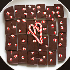 Chocolate Peppermint Fudge Recipe