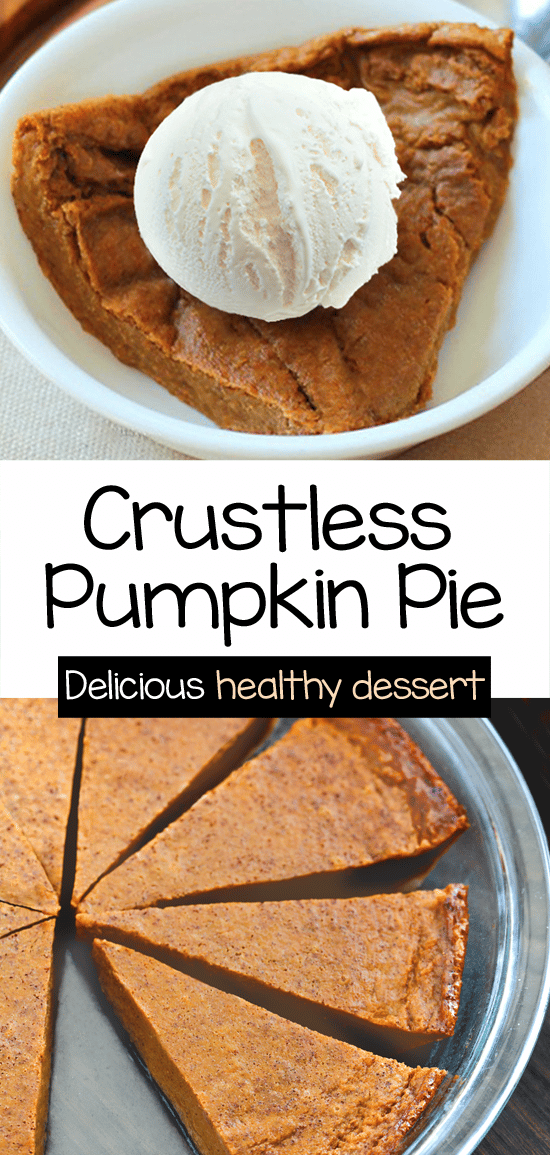 Crust Free Pumpkin Pie Recipe Crust Free Pumpkin Pie Recipe