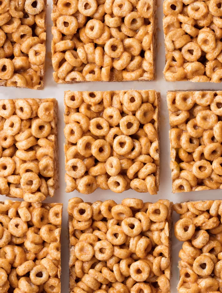 3 Ingredient Peanut Butter Cereal Bars 3 Ingredient Peanut Butter Cereal Bars