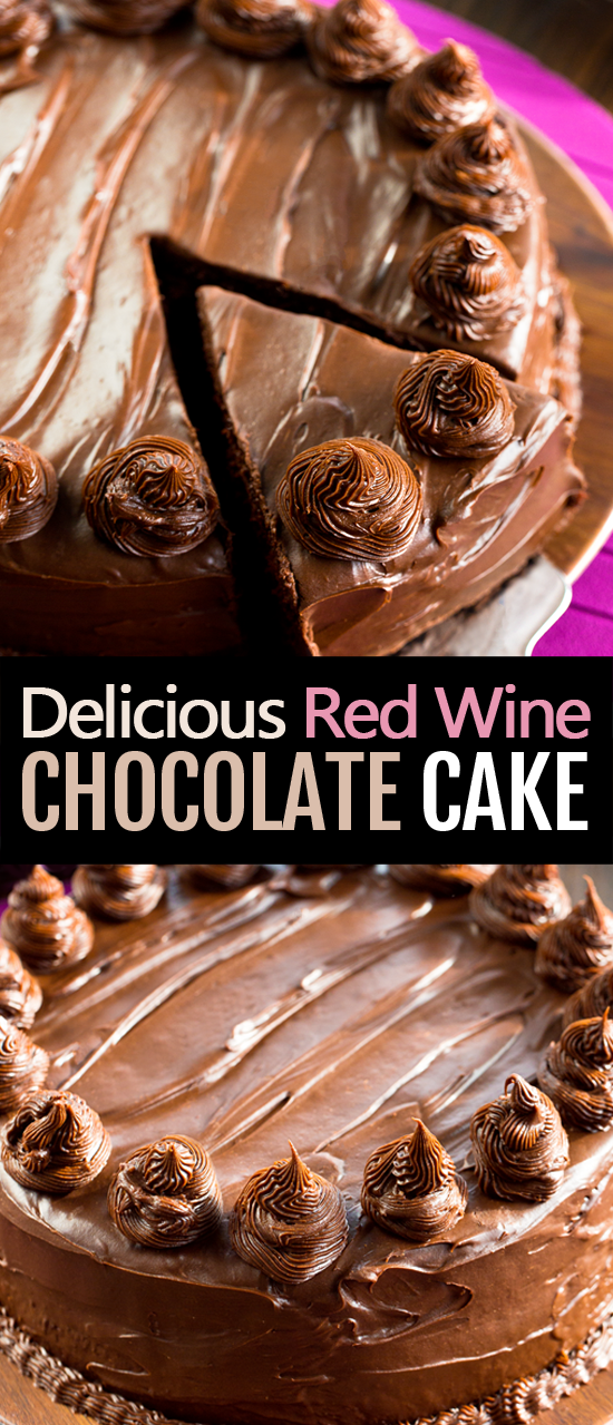 Chocolate Red Wine Cake For Birthdays Or Holidays Chocolate Red Wine Cake For Birthdays Or Holidays