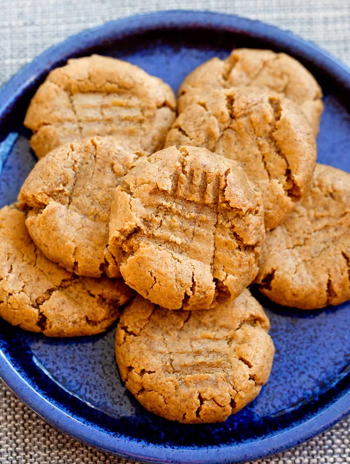 vegan peanut butter cookies
