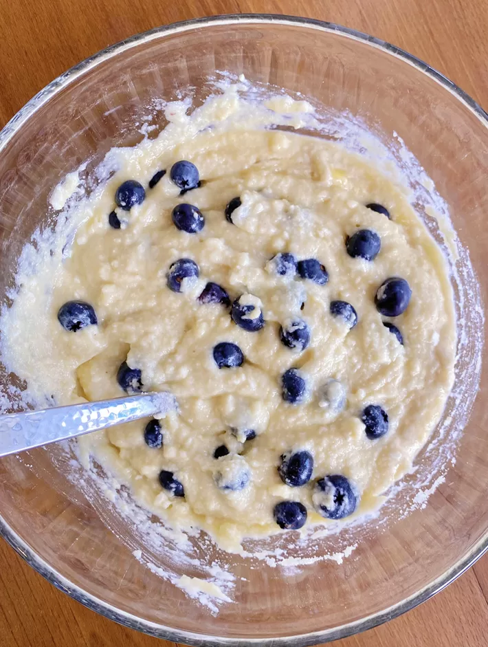 Homemade Blueberry Bread Batter Homemade Blueberry Bread Batter