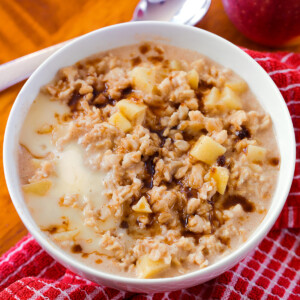Apple Cinnamon Oatmeal Recipe