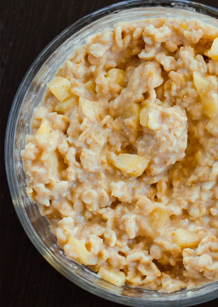 Apple Pie Overnight Oats Apple Pie Overnight Oats