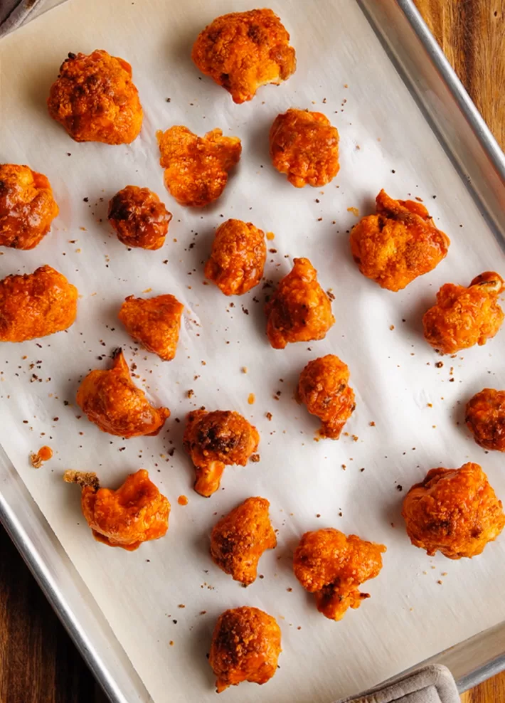 Baked Buffalo Cauliflower Wings Recipe Baked Buffalo Cauliflower Wings Recipe