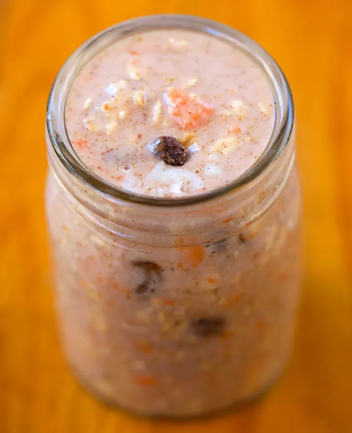 Carrot Cake Overnight Oatmeal Carrot Cake Overnight Oatmeal