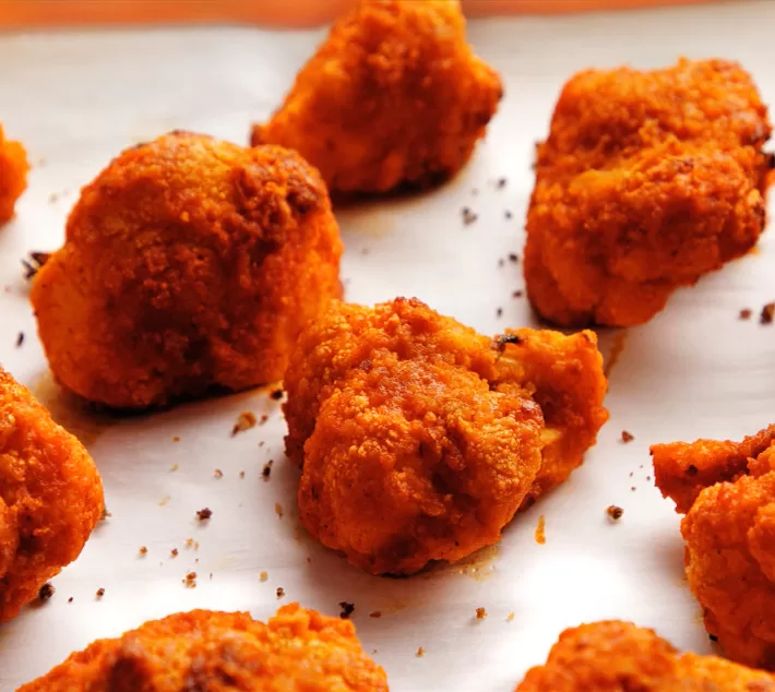 Crunchy Cauliflower Buffalo Wings Crunchy Cauliflower Buffalo Wings