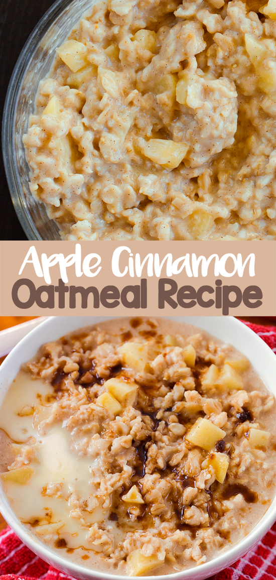 How To Make Apple Cinnamon Oatmeal How To Make Apple Cinnamon Oatmeal