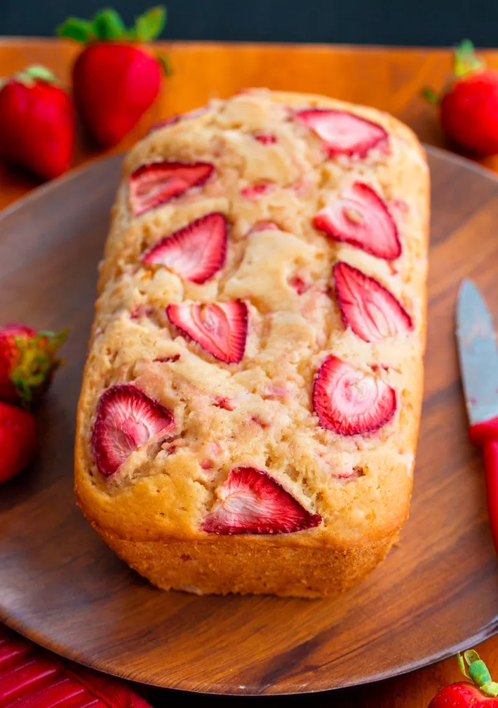 Healthy Strawberry Bread Healthy Strawberry Bread