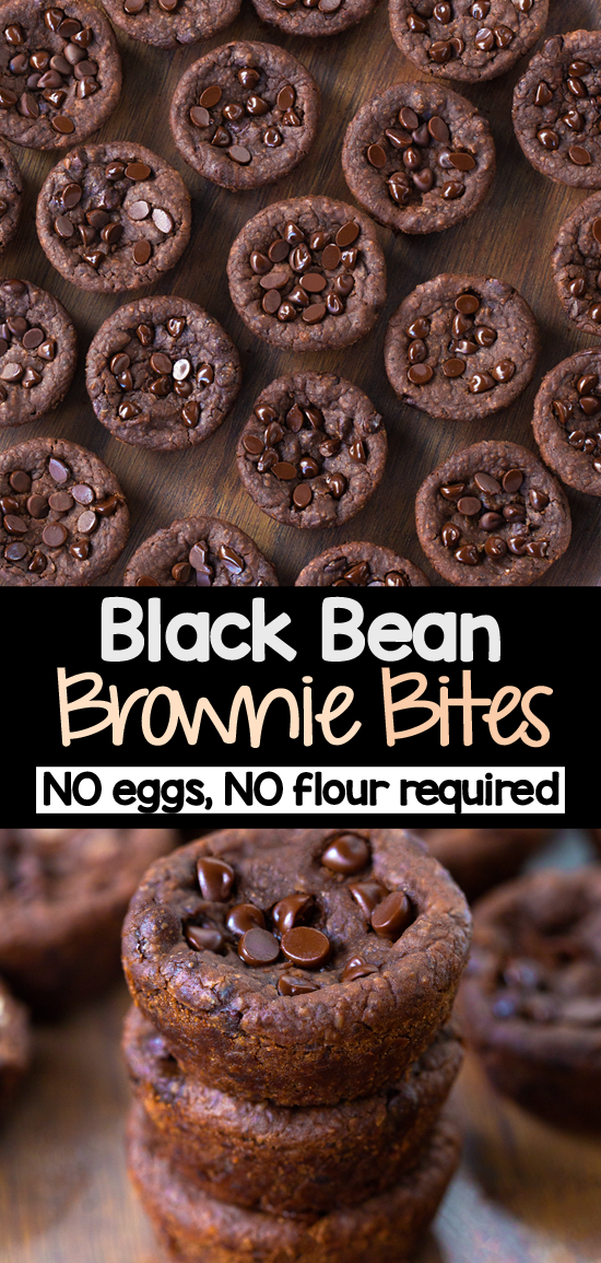 Healthy Black Bean Brownie Bite Dessert Healthy Black Bean Brownie Bite Dessert