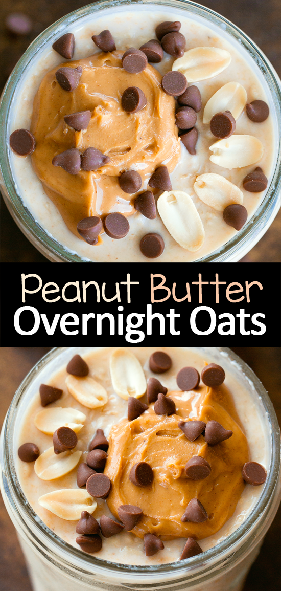 PB Overnight Oatmeal Healthy Breakfast PB Overnight Oatmeal Healthy Breakfast