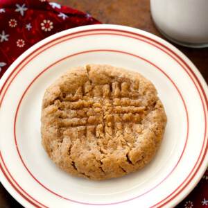 Single Serving Peanut Butter Cookie Recipe