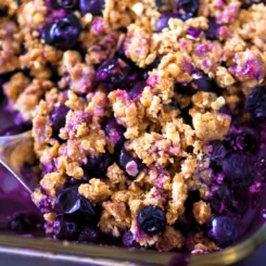 Blueberry Crisp Recipe