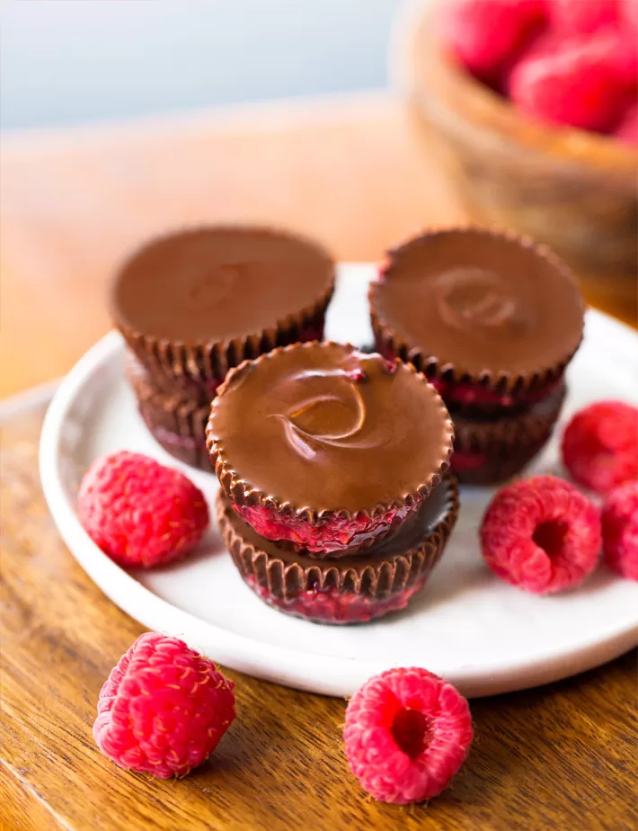 Chocolate Raspberry Candy Cups Chocolate Raspberry Candy Cups