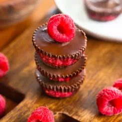 Chocolate Raspberry Cups