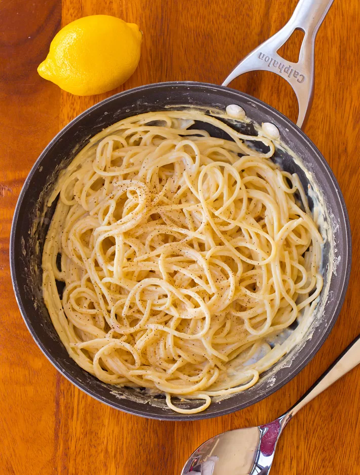 Healthy Lemon Pasta (Vegetarian Dinner) Healthy Lemon Pasta (Vegetarian Dinner)