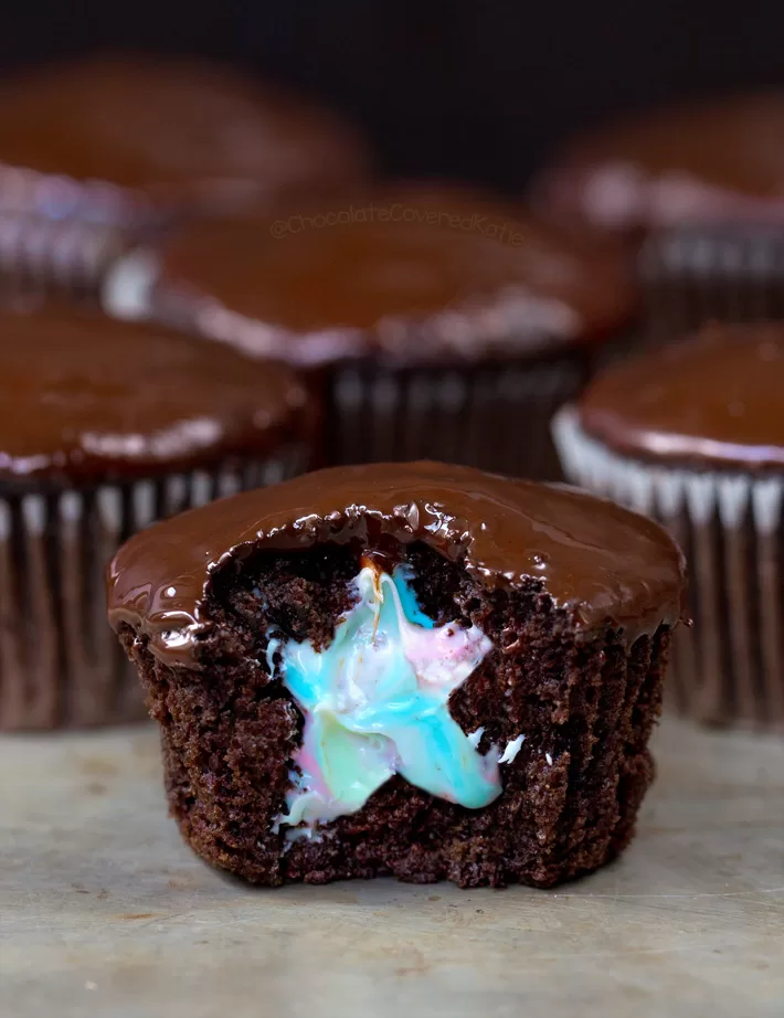 Star Unicorn Chocolate Cupcakes Star Unicorn Chocolate Cupcakes