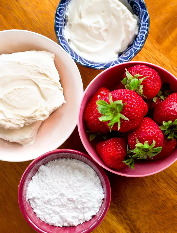 No Bake Strawberry Dessert Ingredients No Bake Strawberry Dessert Ingredients