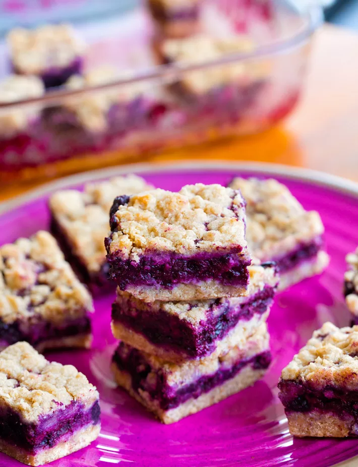 Vegan Blueberry Dessert Bars Vegan Blueberry Dessert Bars
