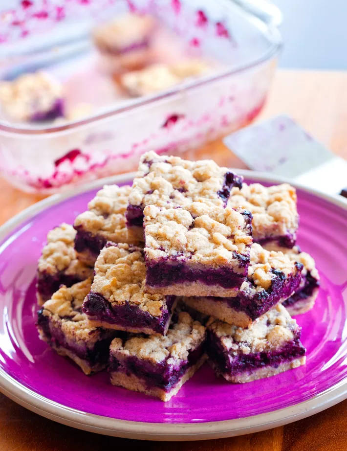 Blueberry Bars for Fourth of July
