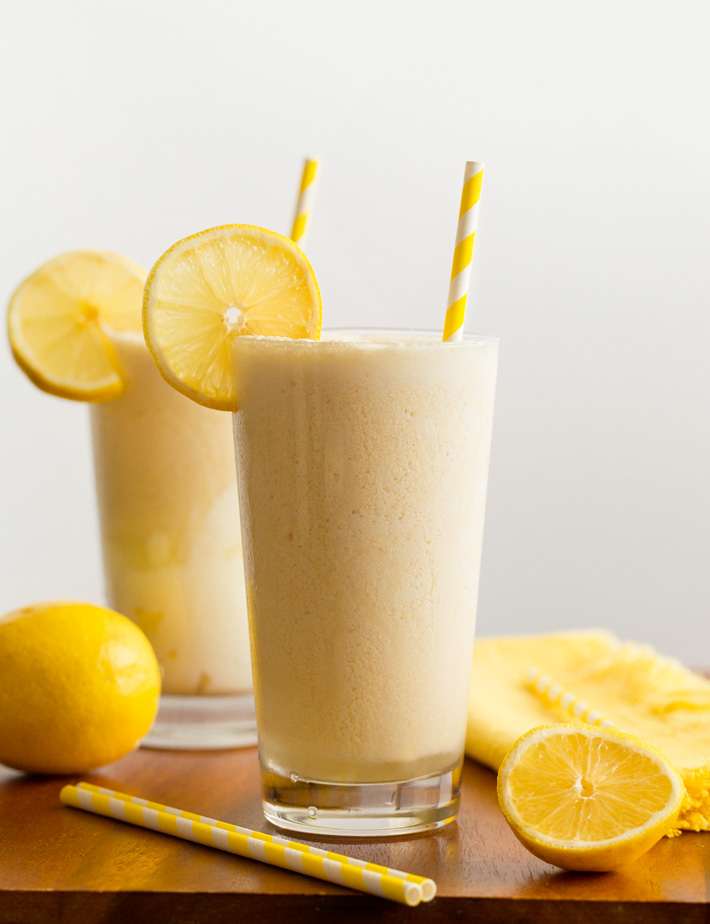 Blended Frozen Lemon Drink Blended Frozen Lemon Drink
